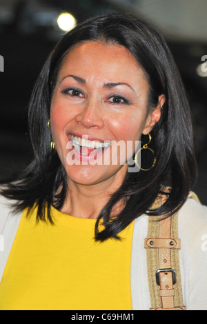 Ann Curry im Ankunftsbereich für die frische Luft Fonds Salute zu amerikanischen Helden, Pier 60 bei Chelsea Piers, New York, NY 2. Juni 2011. Stockfoto