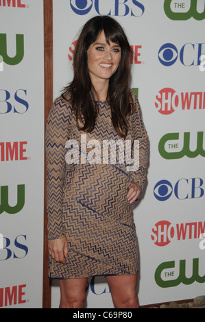 Robin Tunney im Ankunftsbereich für CBS, The CW und Showtime Sommer 2011 TCA Tour, die Pagode, Los Angeles, CA 3. August 2011. Foto von: Dee Cercone/Everett Collection Stockfoto