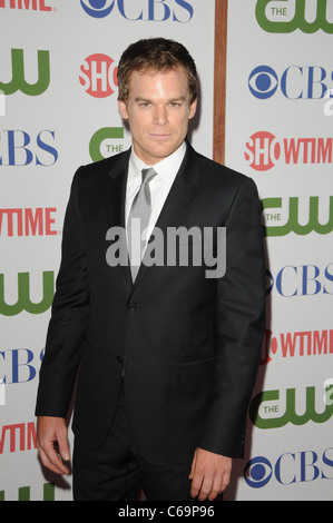 Michael C. Hall bei der Ankunft für CBS, The CW und Showtime Sommer 2011 TCA Tour, die Pagode, Los Angeles, CA 3. August 2011. Foto von: Dee Cercone/Everett Collection Stockfoto