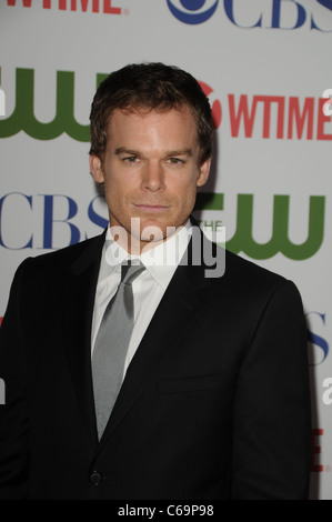 Michael C. Hall bei der Ankunft für CBS, The CW und Showtime Sommer 2011 TCA Tour, die Pagode, Los Angeles, CA 3. August 2011. Foto von: Dee Cercone/Everett Collection Stockfoto