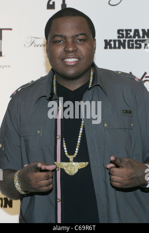 Sean Kingston in Anwesenheit für Sean Kingston 21. Geburtstagsparty im STELLDICHEIN, Tryst Nachtclub im Wynn Las Vegas, Las Vegas, NV 11. Februar 2011. Foto von: James Atoa/Everett Collection Stockfoto