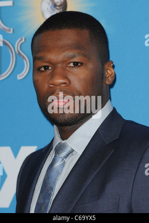 Curtis Jackson aka 50 Cent in die Teilnehmerliste für 42nd NAACP Image Awards Nominierungen Pressemitteilung, Paley Center for Media, Los Angeles, CA 12. Januar 2011. Foto von: Elizabeth Goodenough/Everett Collection Stockfoto