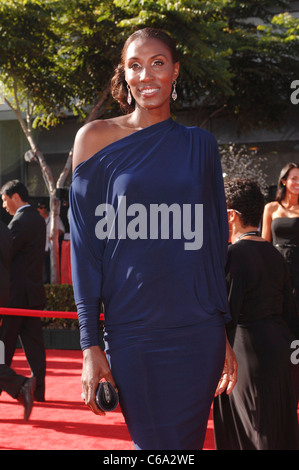 Lisa Leslie im Ankunftsbereich für 2011 ESPY Awards - Ankünfte, Nokia Theatre L.A. Live, Los Angeles, CA 13. Juli 2011. Foto von: Elizabeth Goodenough/Everett Collection Stockfoto