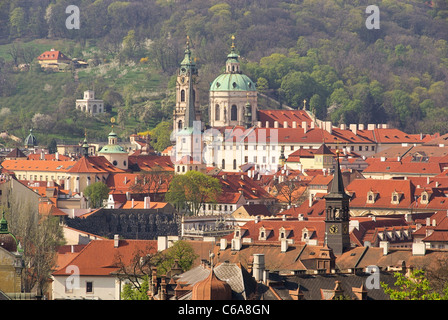 Prag-St.-Nikolaus-Kirche - Prag-St.-Nikolaus-Kathedrale 02 Stockfoto