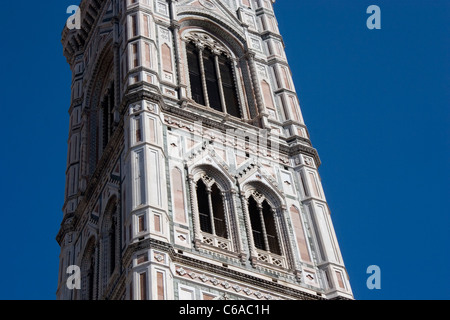 Giottos Campanile - Turm - Florenz, Italien Stockfoto