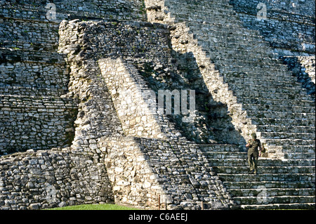 Maya-Ruinen von Palenque in Mexiko Stockfoto