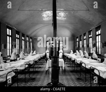 Tuberkulose-Station des Hasköy Krankenhauses für Frauen, Istanbul, osmanische Reich, um 1890 Stockfoto