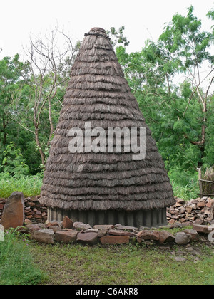 Toda Tribal Tempel, Nilgiri, Tamil Nadu, Indien Stockfoto