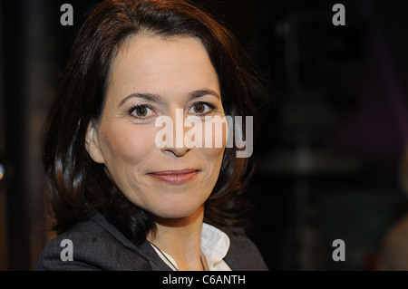 Anna wird in der NDR-Talkshow in Lokstedt. Hamburg, Deutschland - 05.02.2010 Robert Lechtenbrink Stockfoto