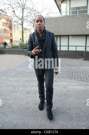 Lemar außerhalb der ITV Studios London, England - 09.02.10 Stockfoto