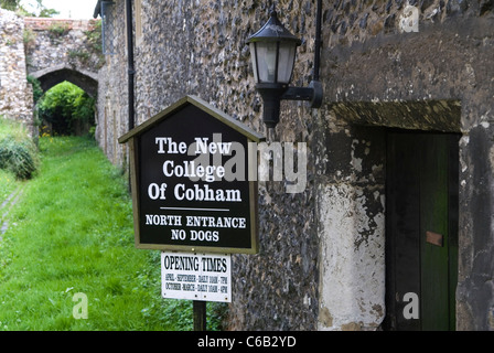 Die Alms Houses nannten das New College of Cobham. Cobham Kent. England 2010er 2011 UK. HOMER SYKES Stockfoto