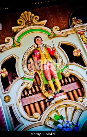 Nahaufnahme eines Organs, Festplatz Stockfoto