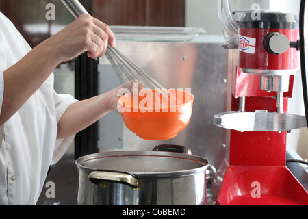 Konditor Stockfoto