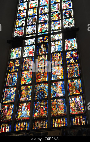 Kirchenfenster Frauenkirche in München Kathedrale Kirche der Muttergottes Bayern Deutschland München Deutschland Stockfoto