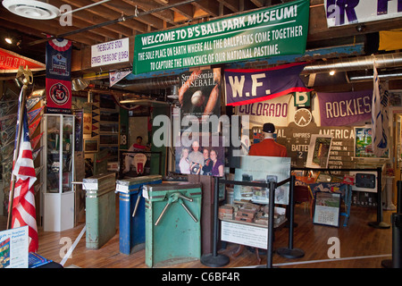 B es Ballpark Museum Stockfoto