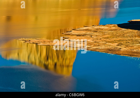 Es ist 30 Meilen Romana Mesa auf der Nordseite des Lake Powell. Glen-Schlucht-Rec-Bereich Stockfoto