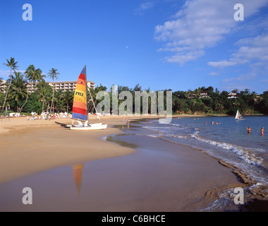 Kalapaki Strand, Lihue, Kauai, Hawaii, Vereinigte Staaten von Amerika Stockfoto