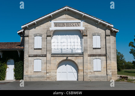 Chateua D'Issan, Margaux in der Region Bordeaux, Frankreich Stockfoto