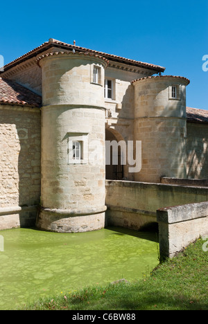 Schloss D'issan, Margaux in der Region Bordeaux, Frankreich Stockfoto