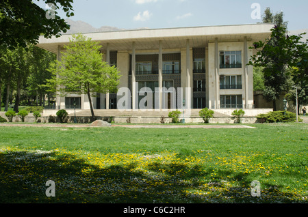 Die wichtigsten Niavaran Palast war der Hauptwohnsitz des letzten Schah von Persien, Mohammad Reza Pahlavi und seine Familie. Stockfoto