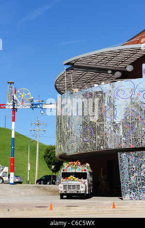 USA Baltimore MD Maryland amerikanische visionäre Kunstmuseum am Federal Hill Stockfoto