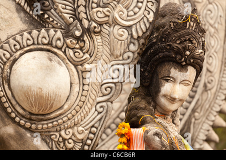 buddhistische und hinduistische Skulpturen im Sala Kaew Ku Park, Nongkhai, Thailand.  Künstler: Luang Pu Bunleua Sulilat Stockfoto