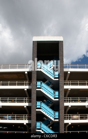 Parkhaus in Manchester UK Stockfoto