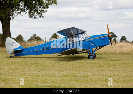 De Havilland DH-87 b Hornet Moth, Reg G-Zentrum Stockfoto