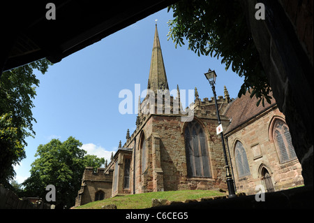 Bromsrove St Johns Kirche in Worcestershire England Uk Stockfoto