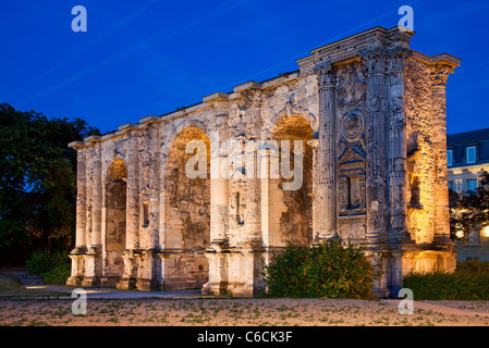 Europa, Frankreich, Reims, Arc de Triomphe (Triomphal Bogen) Stockfoto