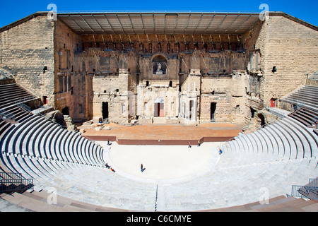 Europa, Frankreich, Vaucluse (84), Römisches Theater Stockfoto