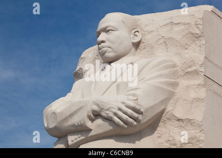 Washington, DC - 24 August: Soll das Denkmal für Dr. Martin Luther King in Washington DC am 28. August 2011 von Präsident Obama eingeweiht werden. Stockfoto