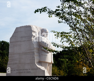 Washington, DC - 24 August: Soll das Denkmal für Dr. Martin Luther King in Washington DC am 28. August 2011 von Präsident Obama eingeweiht werden. Stockfoto