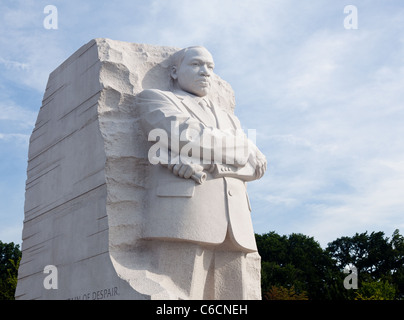 Washington, DC - 24 August: Soll das Denkmal für Dr. Martin Luther King in Washington DC am 28. August 2011 von Präsident Obama eingeweiht werden. Stockfoto