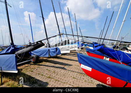 Whitstable Kent Seaside Stadt Strand Austern Stockfoto