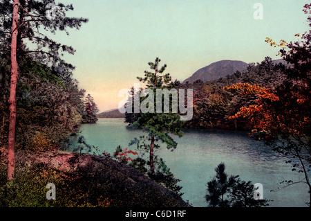 Paradise Bay, Lake George, New York, ca. 1904 Stockfoto