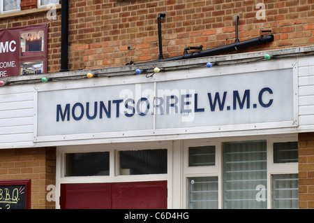 Mountsorrel arbeiten Männer Club, Leicestershire, England, UK Stockfoto