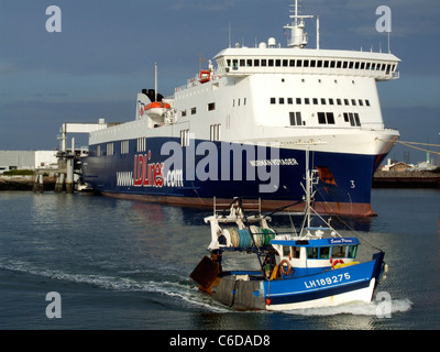 Norman Voyager, LD Lines, Channel Ferry, Le Havre, Normandie, Frankreich Stockfoto