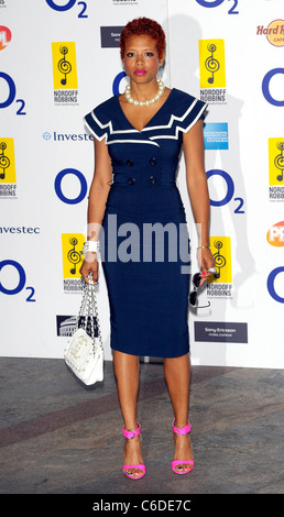 Kelis Rogers O2 Silver Clef Awards 2010 statt des London Hilton Park Lane - Ankünfte. London, England - 02.07.10 Vince Maher Stockfoto