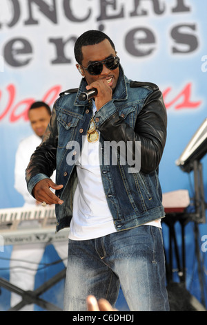 Sean Combs aka führt P. Diddy auf "Good Morning America Summer Concert Series" im Central Park New York City, USA - 04.06.10 Stockfoto