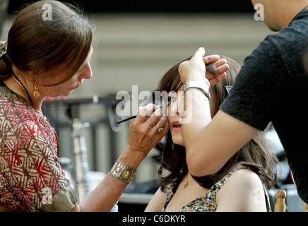 Ginnifer Goodwin Promis am Set des neuen Films "Etwas geborgt" New York City, USA - 04.06.10 Stockfoto