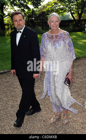 Vanessa Redgrave und Franco Nero Raisa Gorbachev Foundation Party statt in Hampton Court Palace. London, England - 05.06.10 Stockfoto