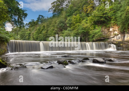 Cramond Wehr am Fluss Mandel in der Nähe von Edinburgh, Schottland Stockfoto