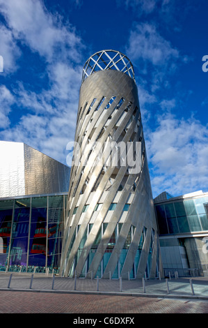 Teil des Komplexes Lowry Theatre und Galerie in Salford Quays in der Nähe von Manchester, England Stockfoto