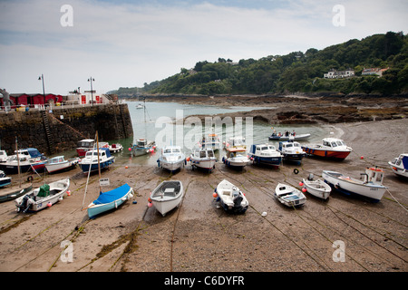 Bonne Nuit Bay, Jersey Stockfoto