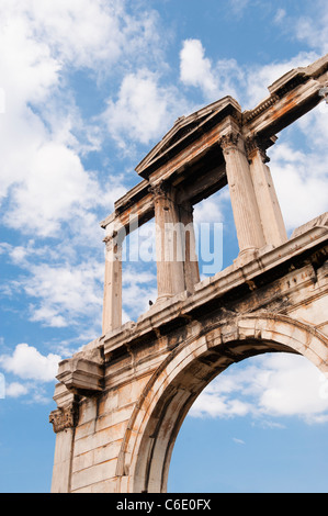 Griechenland, Athen, Hadrian Tor Stockfoto