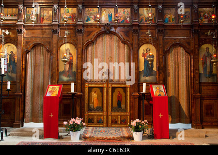 Europa, Paris (75), Saint Julien le Pauvre Church Stockfoto