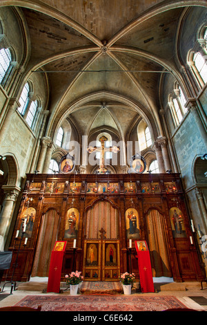 Europa, Paris (75), Saint Julien le Pauvre Church Stockfoto