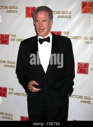 Warren Beatty vergibt die 14. jährlichen Art Directors Guild im Beverly Hilton Hotel Los Angeles, Kalifornien - 13.02.10 Stockfoto