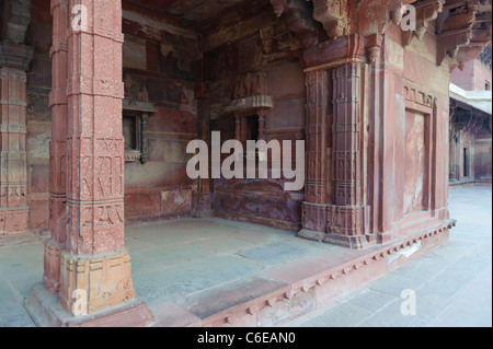Detail der Fatehpur Sikri Uttar Pradesh, Indien